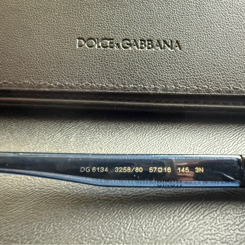Dolce & Gabbana Blue Transparent Sunglasses - Picture 6 of 12